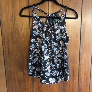 Floral tank top